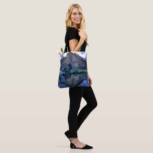 Mondrian - Huis op de Gein, Tote Bag (Op model)