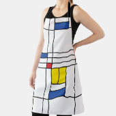 Mondrian II Minimalistische De Stijl Moderne Kunst Schort (Insitu)