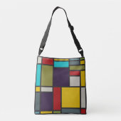 MONDRIAN INSPIRED CROSSBODY TAS (Achterkant)