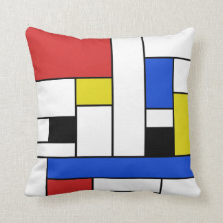 Mondrian Lijnen Worp Kussen