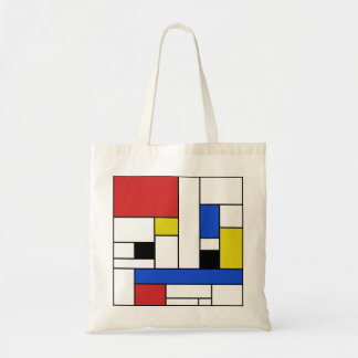 Mondrian Lines Budget Tas