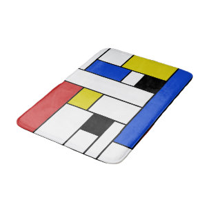 Mondrian Lines Medium Badmat