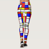 Mondrian Mash Leggings (Achterkant)