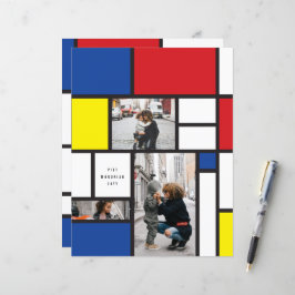 Mondrian Minimalist De Stijl Geo Modern Art Foto