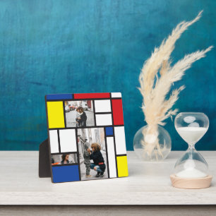 Mondrian Minimalist De Stijl Geo Modern Art Foto Fotoplaat
