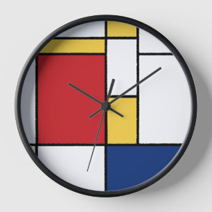 Mondrian Minimalistische Abstracte Kunstcompositie