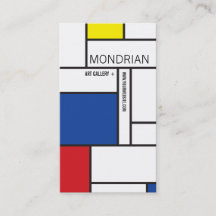 Mondrian Modern Art de Stijl Minimalist Abstract