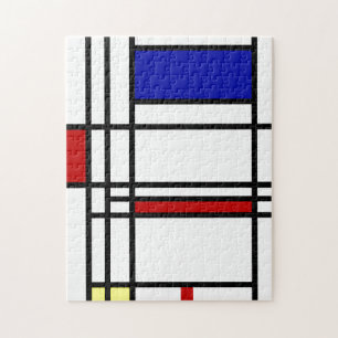Mondrian Modern Art Legpuzzel