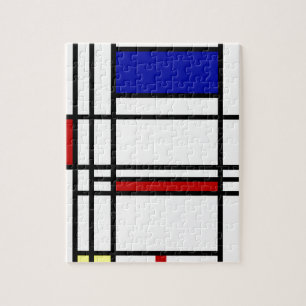 Mondrian Modern Art Legpuzzel