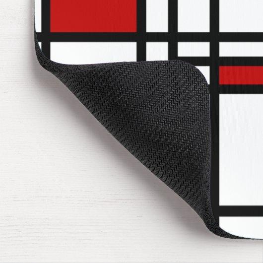 Mondrian Modern Art Muismat (Hoek)