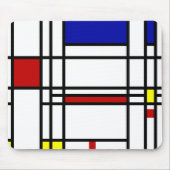 Mondrian Modern Art Muismat (Voorkant)