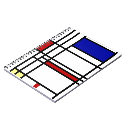 Mondrian Modern Art Notitieboek (Linkerzijde)