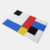 Mondrian Neoplasticism Deurmat (Schuin)