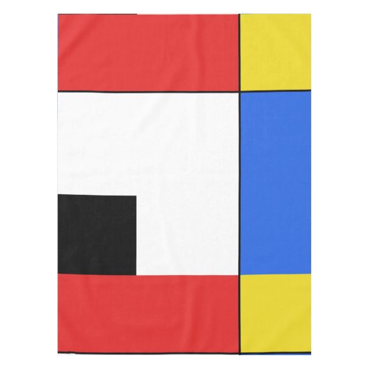 Mondrian Neoplasticism Tafelkleed (Voorkant)