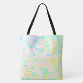 Mondrian Pastel 3 Tote Bag (Achterkant)