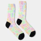 Mondrian Pastel Socks Sokken (Rechts)
