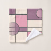 Mondrian & Pastell Bad Handdoek (Wasdoekje)