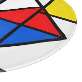 Mondrian Primaire Kleurcompositie Snijplank (Hoek)
