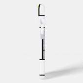 Mondrian Scribbles minimalist de Stijl Modern Art Case-Mate iPhone Case (Achterkant / Links)