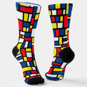 Mondrian Socks Sokken (Gebogen)