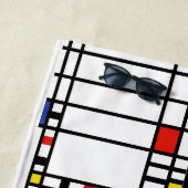 Mondrian Strandlaken (In situ)
