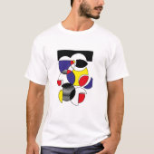 mondrian style jnf t-shirt (Voorkant)