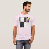Mondrian T-shirt (Voorkant volledig)