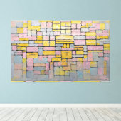 MONDRIAN - TABLEAU Nr. 2 COMPOSITIE Nr. V - 1914 Canvas Afdruk (Insitu (Houten vloer))