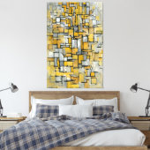 MONDRIAN - TABLEAU Nr. I - 1913 - Canvas Afdruk (Insitu (Slaapkamer))