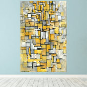 MONDRIAN - TABLEAU Nr. I - 1913 - Canvas Afdruk (Insitu (Houten vloer))