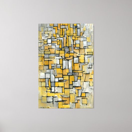 MONDRIAN - TABLEAU Nr. I - 1913 - Canvas Afdruk (Voorkant)