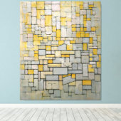 MONDRIAN - TABLEAU Nr. I COMP. I Comp. 7 - 1914 - Canvas Afdruk (Insitu (Houten vloer))
