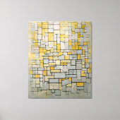 MONDRIAN - TABLEAU Nr. I COMP. I Comp. 7 - 1914 - Canvas Afdruk (Voorkant)