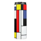 Mondrian Thermosbeker (Achterkant)