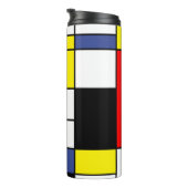 Mondrian Thermosbeker (Geroteerd rechts)