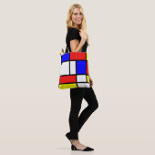 Mondrian Tote Bag (Op model)