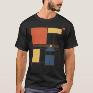 Mondrian Who doctors T-shirt