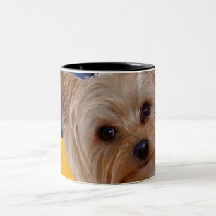 Mondrian Yorkie Tweekleurige Koffiemok