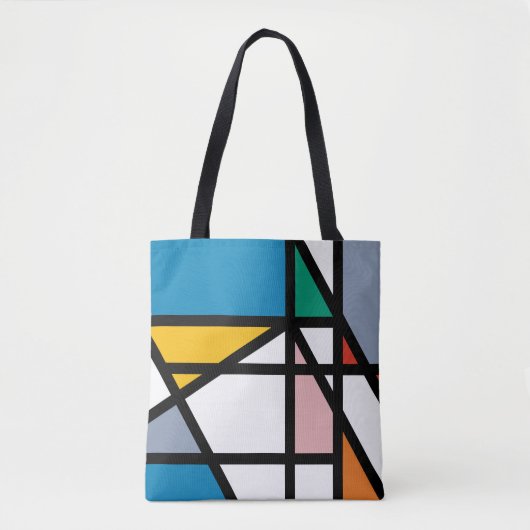 Mondriana Bag Tote Bag (Voorkant)