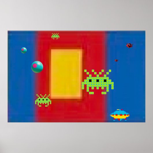 Mondrianos II Poster (Voorkant)