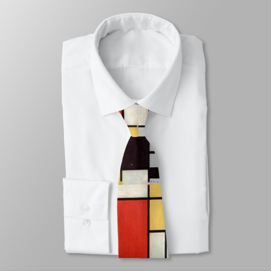 Mondrian's sensations tie stropdas (Gebonden)