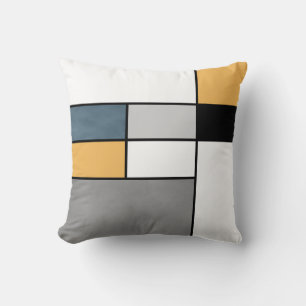 Mondrische inspiratie kussen