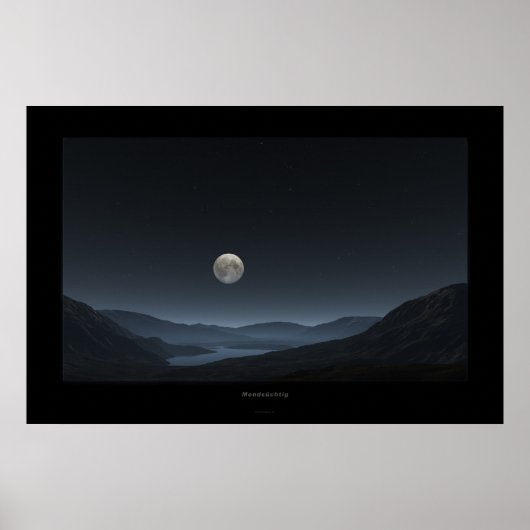 Mondsuechtig Poster (Voorkant)