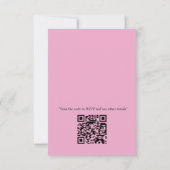 Mondwaterende Tropische Vruchten Dank u RSVP Kaartje (Achterkant)