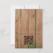 Mondwaterende Tropische Vruchten Dank u RSVP Kaartje (Achterkant)