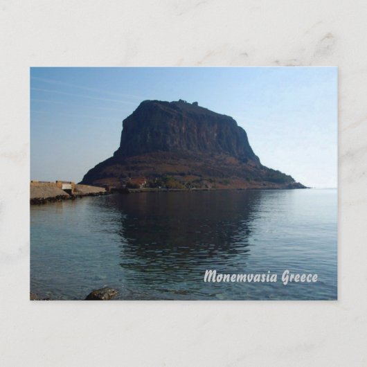 Monemvasia griece briefkaart (Voorkant)