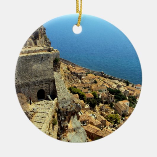 Monemvasia - Peloponnesos Keramisch Ornament (Voorkant)