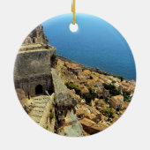 Monemvasia - Peloponnesos Keramisch Ornament (Achterkant)