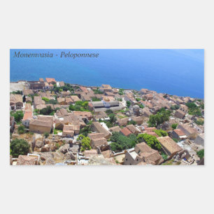 Monemvasia - Peloponnesos Rechthoekige Sticker