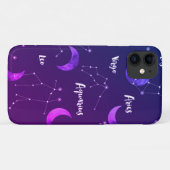 Monen en constellaties Case-Mate iPhone case (Achterkant (horizontaal))